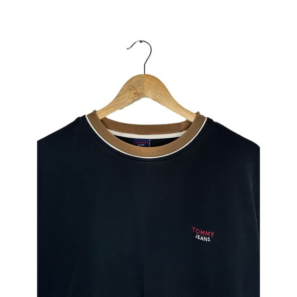 Vintage Tommy Jeans Tommy Hilfiger Short Sleeve Pullover Tee Shirt Mens Size XL - Picture 3 of 10